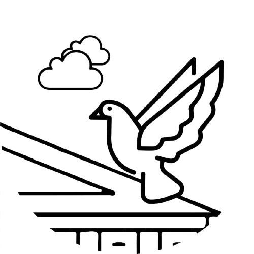 Die Taube auf dem Dach